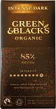 Green & Blacks Organic 85% Cocoa Chocolate 90g