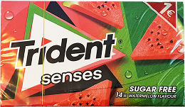 Trident Senses Watermelon Sugar Free Gums 27g