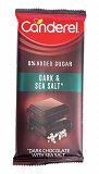 Canderel Dark & Sea Salt Σοκολάτα Με Γλυκαντικό 100g