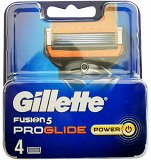 Gillette Fusion 5 Proglide Power Razor Blades 4Pcs