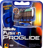 Gillette Fusion Proglide Razor Blades 4Pcs