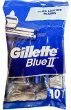 Gillette Blue Ii Razors 10Pcs