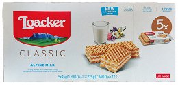 Loacker Alpine Milk 5X45g