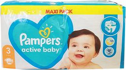 Pampers Active Baby 3 66Pcs
