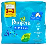 Pampers Baby Wipes Fresh Clean 52Pcs 2+2Free