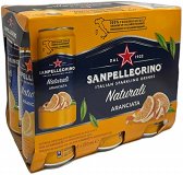 San Pellegrino Sparkling Drink Naturali Aranciata 6X330ml