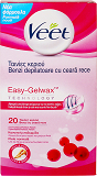 Veet Easy Gelwax Wax Strips For Normal Skin 20Pcs