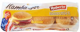 Roberto Hamburger Buns With Sesame Seeds 6Pcs