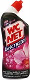 Wc Net Gel Crystal Pink Flowers Toilet Cleaning Liquid 750ml