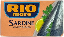 Rio Mare Σαρδέλες Σε Ελαιόλαδο 120g