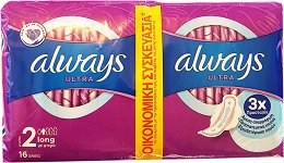 Always Ultra Long With Wings 16Pcs