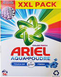 Ariel Aqua Poudre Touch Of Lenor Fresh Σκόνη 56 Πλύσεις 3.640k