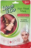 Wash & Go Hair Sheet Mask Color Protection 1Τεμ