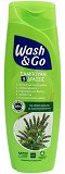 Wash & Go Σαμπουάν 5 Δράσεις Για Λιπαρά Μαλλιά 360ml