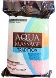 Aqua Massage Tradition Soft Bath Sponges 4Pcs