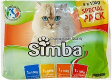 Simba Special Pack Chunkies 4x100g