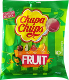 Chupa Chups Fruit Γλειφιτζούρια 10Τεμ 120g