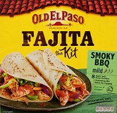 Old El Paso Fajita Kit Smoky BBQ Mild 500g