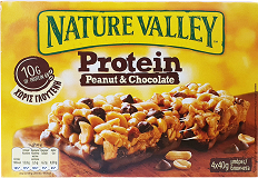 Nature Valley Protein Peanut & Chocolate Gluten Free Bars 4x40g