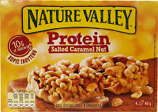 Nature Valley Protein Salted Caramel Nut Gluten Free Bars 4x40g
