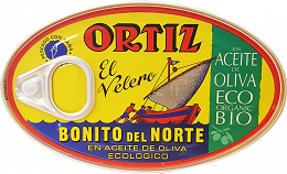 Ortiz White Tuna In Bio Organic Olive Oil 112g