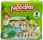 Mr Noodles Instant Noodles Γεύση Λαχανικών 4x70g
