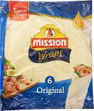 Mission Wraps Original Τορτίγιες Μεγάλες 6Τεμ