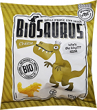 BioSaurus Οργανικά Σνακ Καλαμποκιού Φούρνου Με Γεύση Τυρί 15g