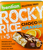 Rocky Rice Ρυζογκοφρέτα Σοκολάτα & Πορτοκάλι Χωρίς Γλουτένη 5Τεμ