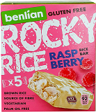Rocky Rice Rasberry Rice Bars Gluten Free 5Pcs