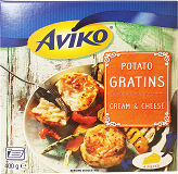 Aviko Potato Gratins Cream & Cheese 400g