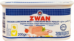 Zwan Κοτόπουλο Luncheon Meat Με Λεμόνι 200g