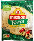 Mission Wraps Chia & Quinoa Τορτίγιες Μεγάλες 6Τεμ