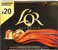 Lor Espresso Colombia Andes Capsules 20Pcs