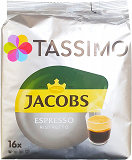 Tassimo Jacobs Espresso Ristretto 16Pcs