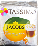 Tassimo Jacobs Latte Macchiato Caramel 8Pcs