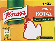 Knorr Ζωμός Κότας 6Τεμ