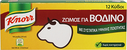 Knorr Ζωμός Βοδινού 12Τεμ