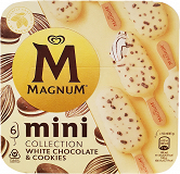 Magnum Mini Collection Παγωτό Λευκή Σοκολάτα & Μπισκότο Κρέμα 6Τεμ 330ml