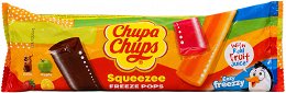 Chupa Chups Mixed Flavours Ice Lollies To Freeze With Fruit Juice 12x45ml