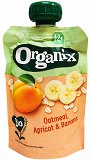 Organix Bio Oatmeal Apricot Banana Puree 100g