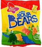 Red Band Super Sour Bears 100g