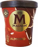 Magnum Παγωτό Βανίλια Με Σοκολάτα Γάλακτος & Αμύγδαλα 440ml