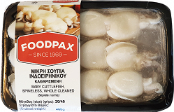 Foodpax Baby Cuttlefish Spineless Whole Cleaned 400g