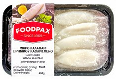 Foodpax Whole Cleaned Baby Squid 400g