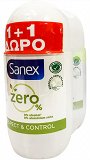 Sanex Deodorant Zero 0% Roll On Respect & Control 50ml 1+1
