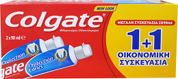 Colgate Protection Caries 90ml 1+1 Δωρεάν