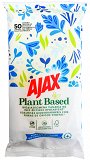 Ajax Plant Based Απολυμαντικά Υγρά Πανάκια Για Μπάνιο & Wc 50Τεμ