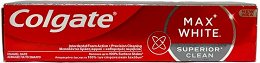Colgate Max White Superior Clean 75ml