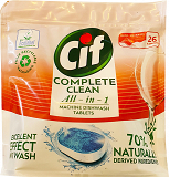 Cif Complete Clean All In 1 Tablets 26Τεμ